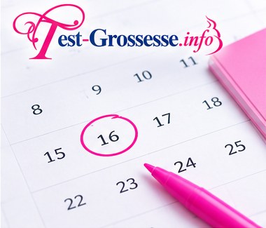 Calendrier pour choisir le jour du test